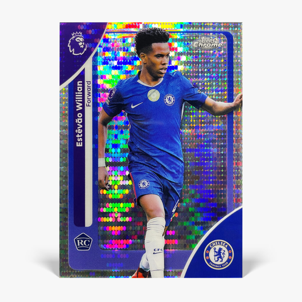 2025-26 Topps Chrome Premier League - Pulsar - Estêvão Willian