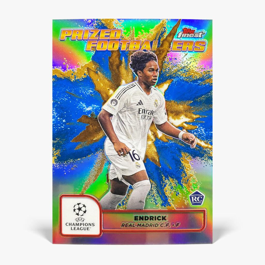 2024-25 Topps Finest UCC - Prized Footballers Fusion - Endrick