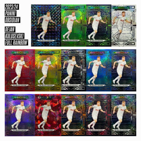 2023-24 Panini Obsidian - FULL RAINBOW - Dejan Kulusevski
