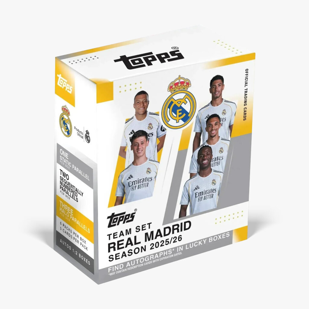 2025-26 Topps Team Set Real Madrid