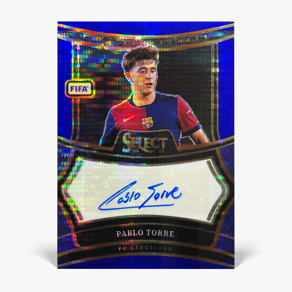2024-25 Panini Select FIFA - Blue Pulsar Prizm - Pablo Torre Autograf