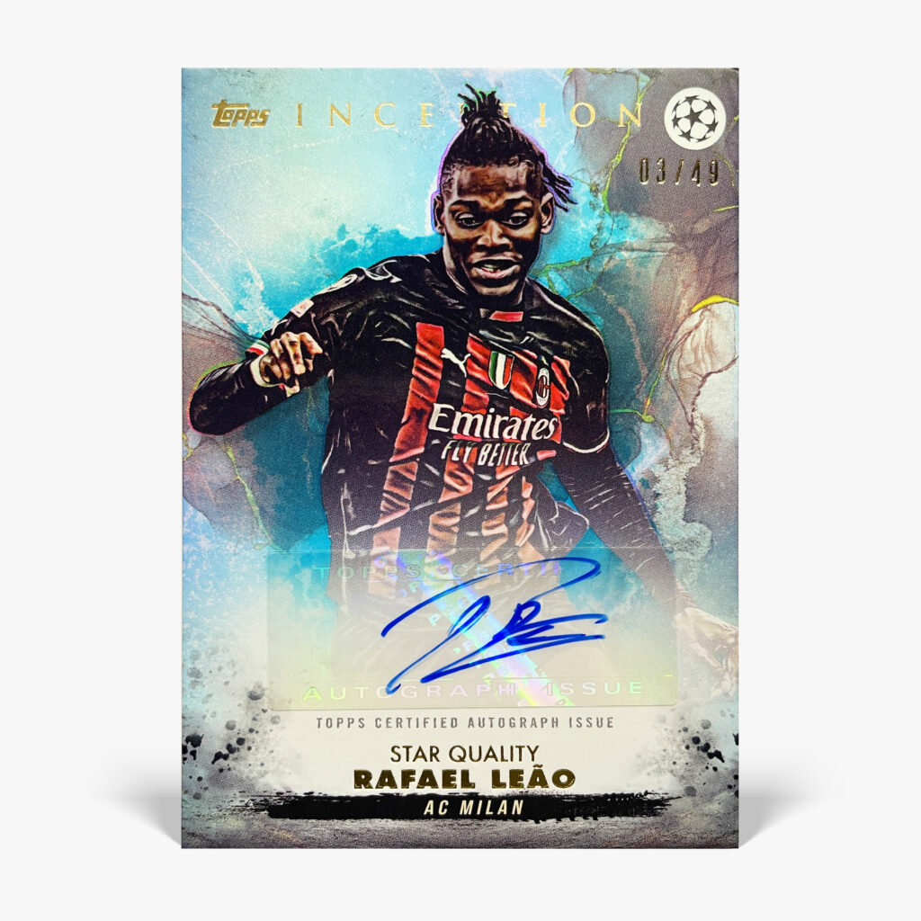 2022-23 Topps Inception UCC - Rafael Leão Autograf /49