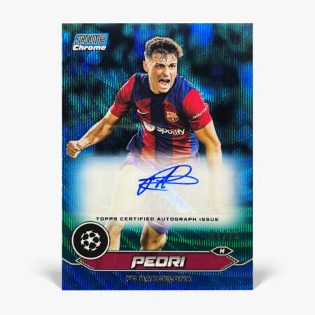 2023-24 Topps Stadium Club Chrome UCC - Pedri Autograf /75