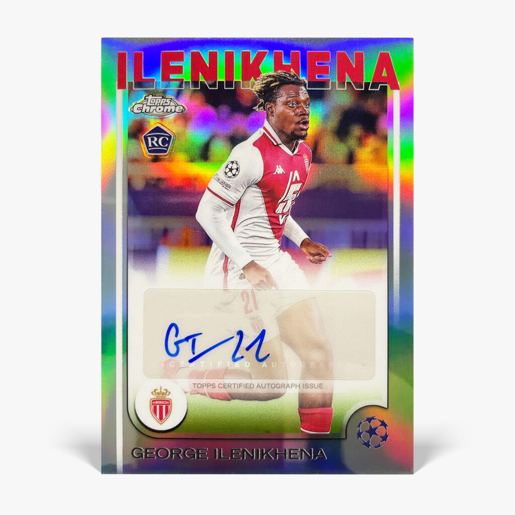 2024-25 Topps Chrome UCC - George Ilenikhena Autograf
