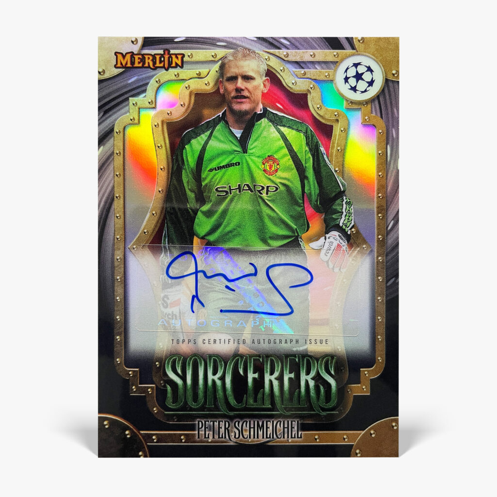 2023-24 Topps Merlin UCC - Sorcerers - Peter Schmeichel Autograf