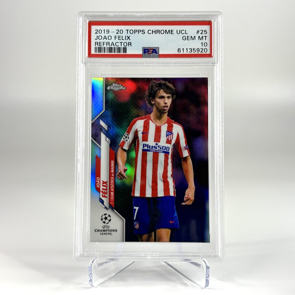 2019-20 Topps Chrome UCL - Refractor - João Félix #25 PSA 10