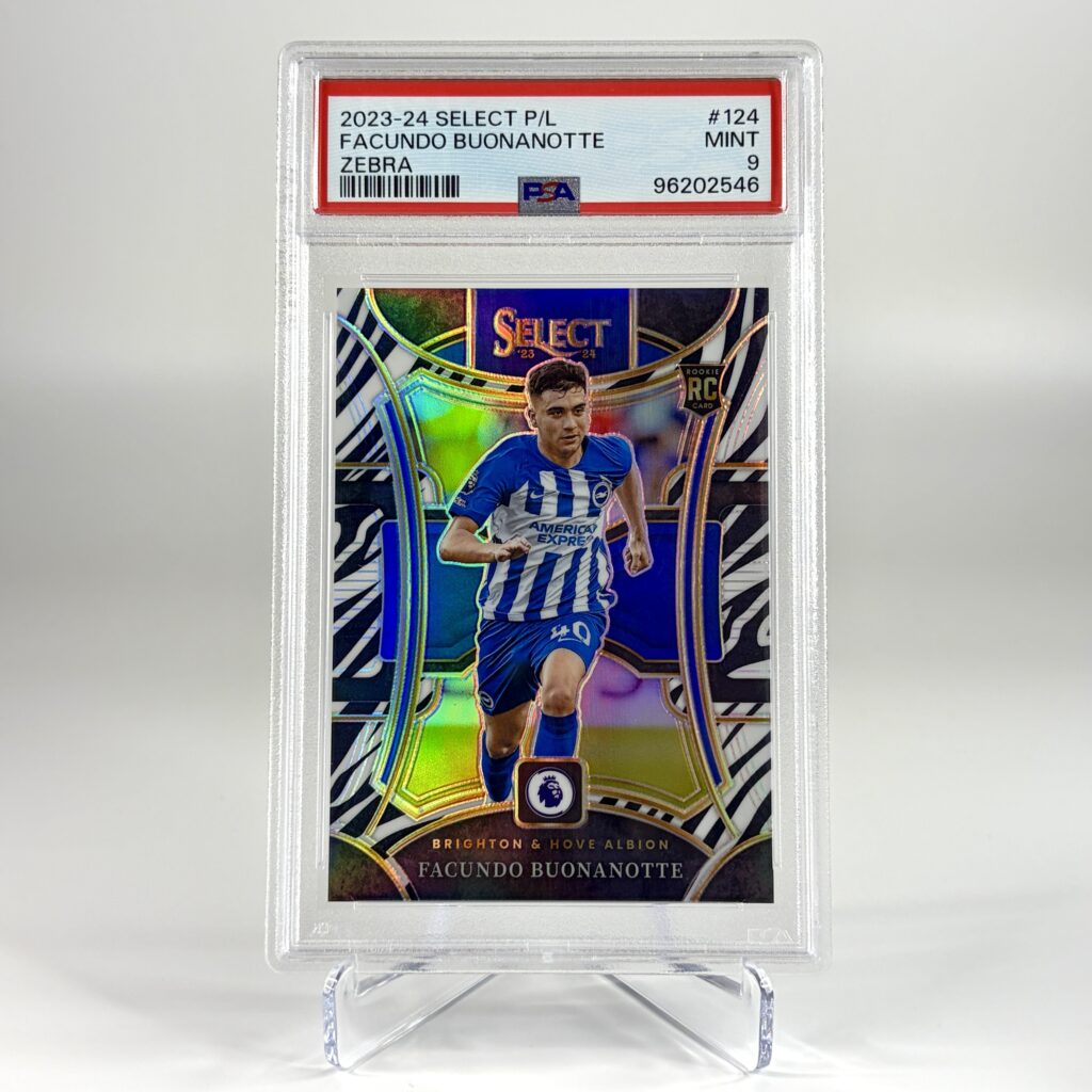 2023-24 Select Premier League - Zebra - Facundo Buonanotte /25 PSA 9