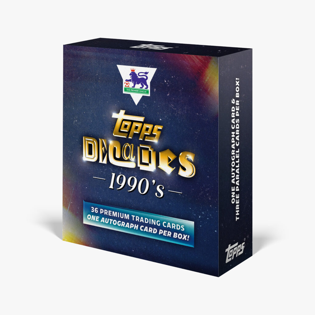 2025 Topps Decades Premier League - 90's Edition - Hobby Box