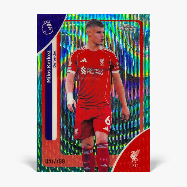 2025-26 Topps Chrome Premier League - Milos Kerkez /199