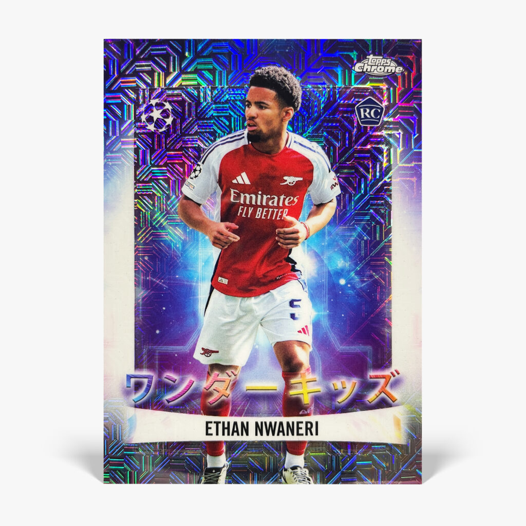 2024-25 Topps Chrome UCC Japan - Wonderkids - Ethan Nwaneri