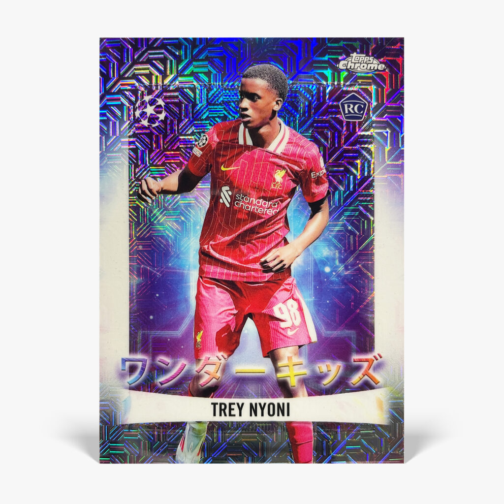 2024-25 Topps Chrome UCC Japan - Wonderkids - Trey Nyoni