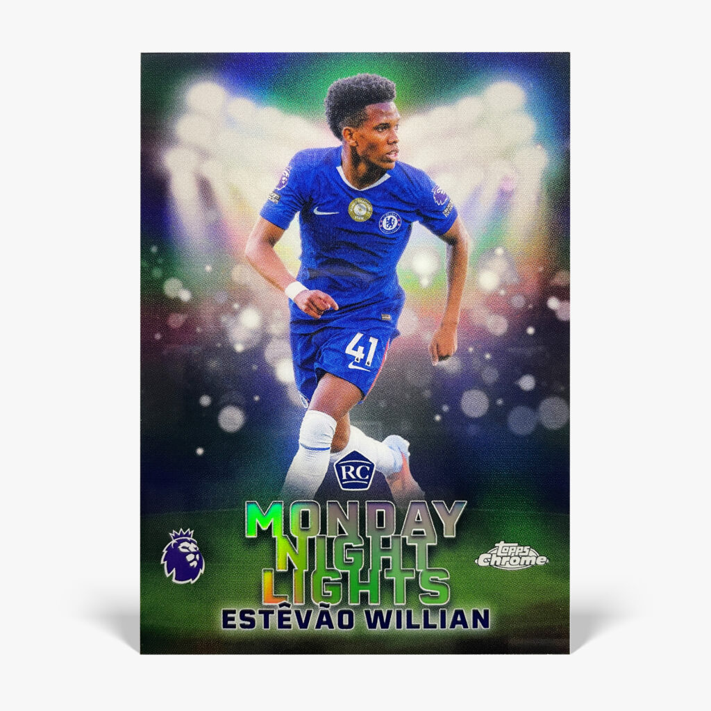 2025-26 Topps Chrome Premier League - Monday Night Lights - Estêvão Willian