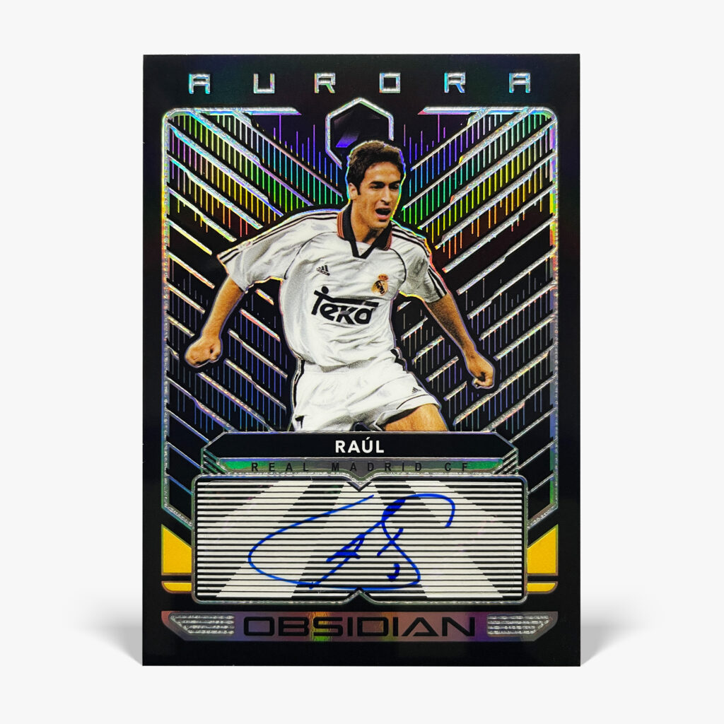 2019-20 Panini Obsidian - Raúl Autograf /75