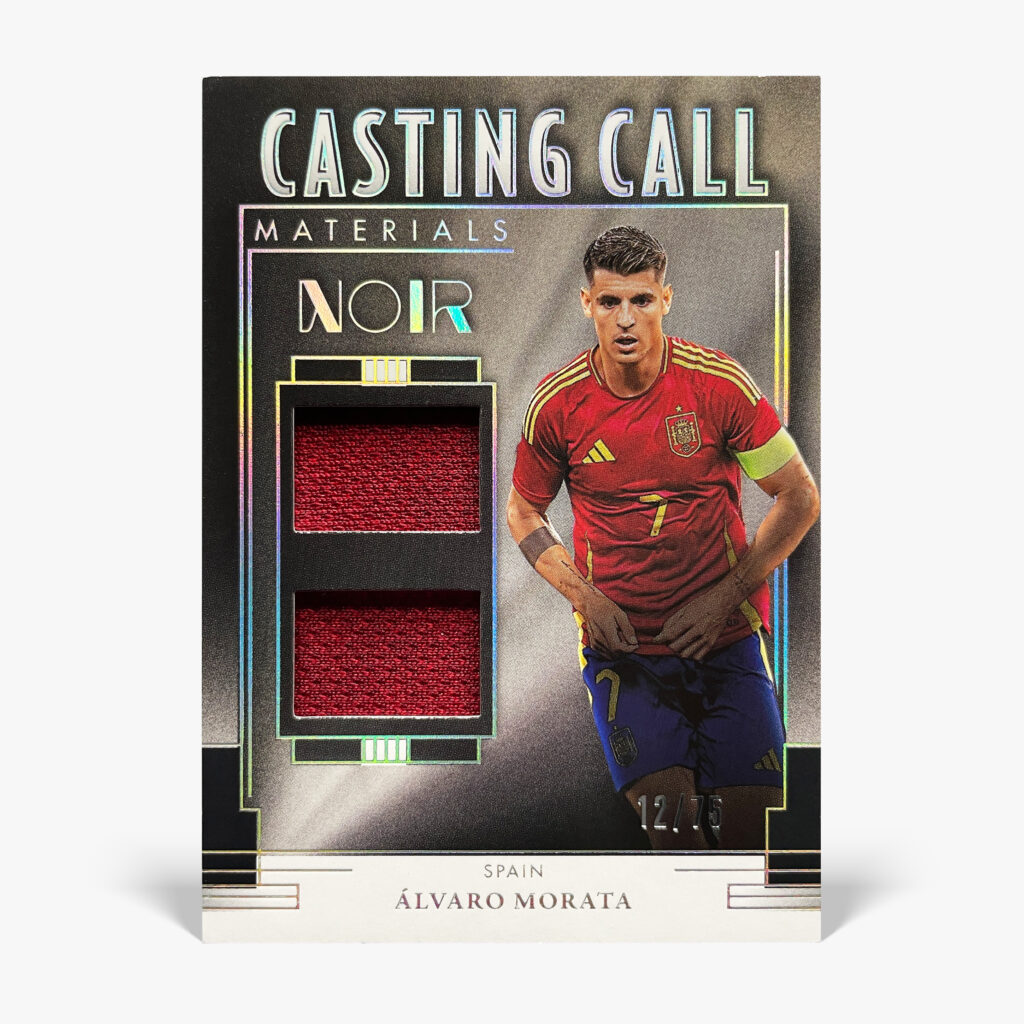 2024-25 Panini Noir - Álvaro Morata Relic /75
