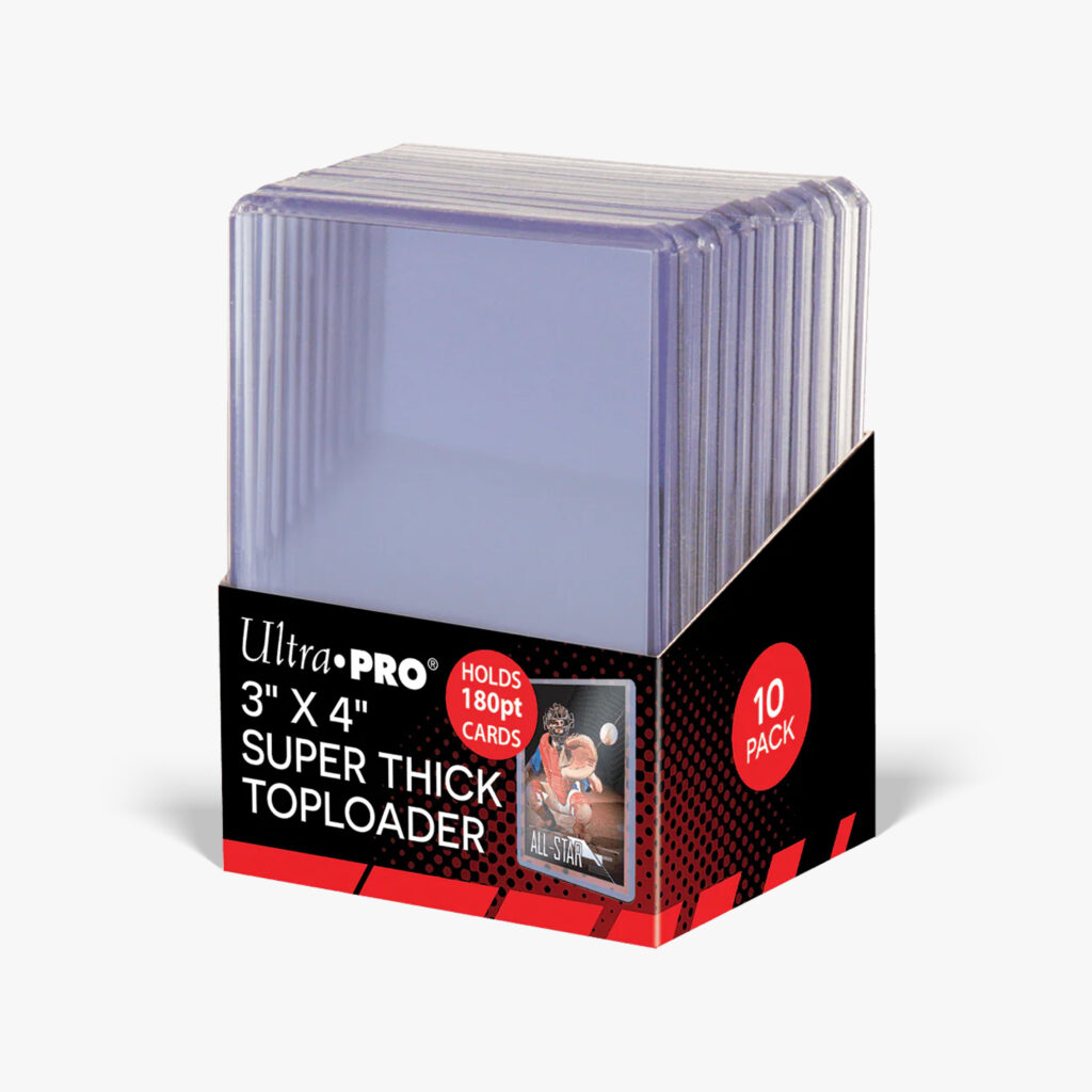 Ultra Pro Super Thick Toploaders (180pt) - 10 stk.