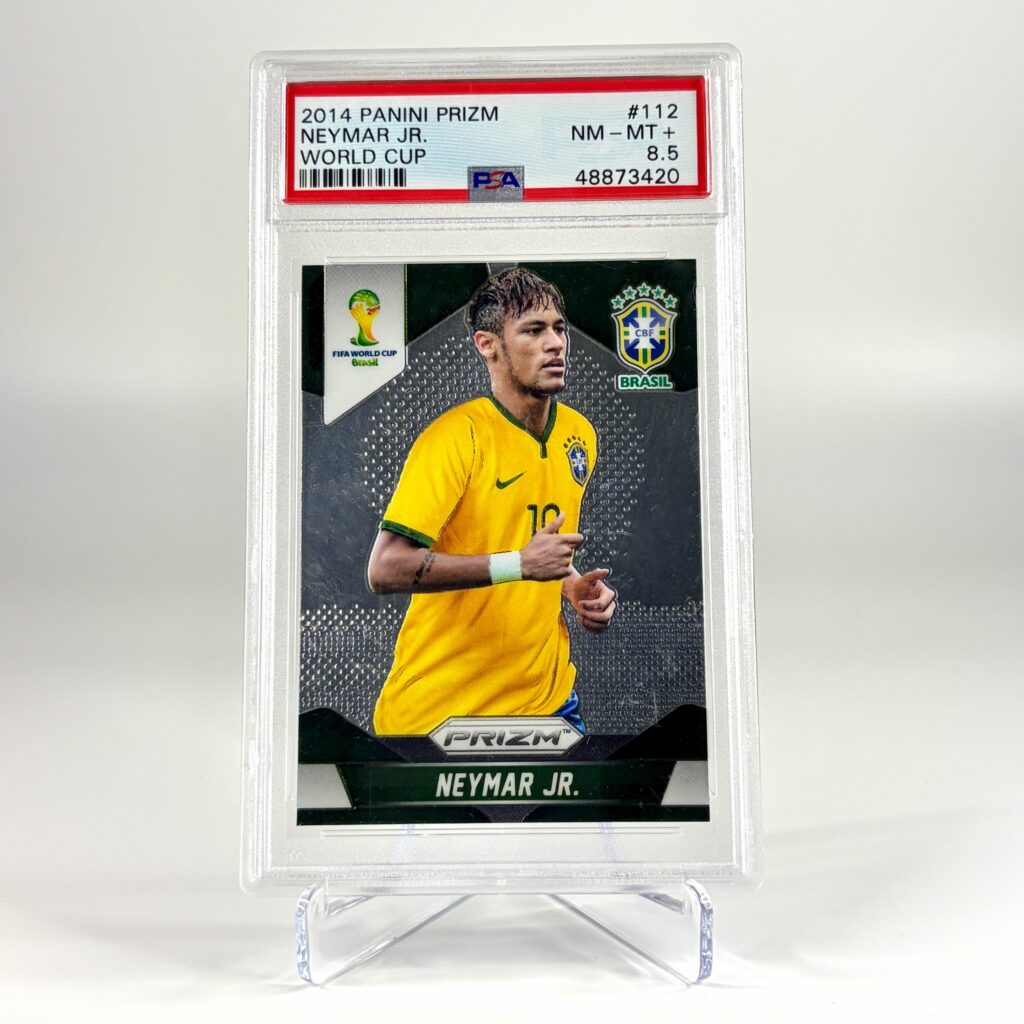 2014 Panini Prizm FIFA W/C - Neymar Jr. #112 PSA 8.5