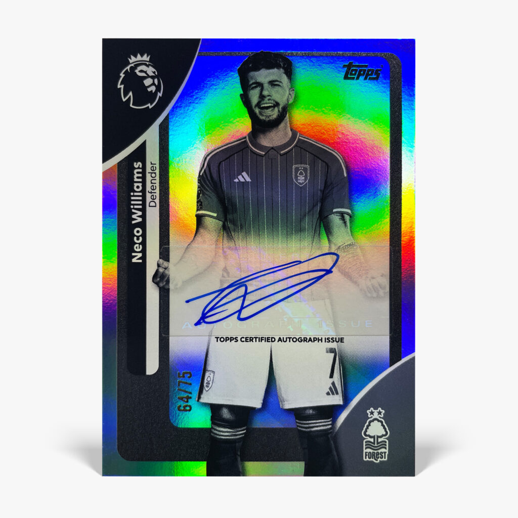 2025-26 Topps Premier League - Neco Williams Autograf /75