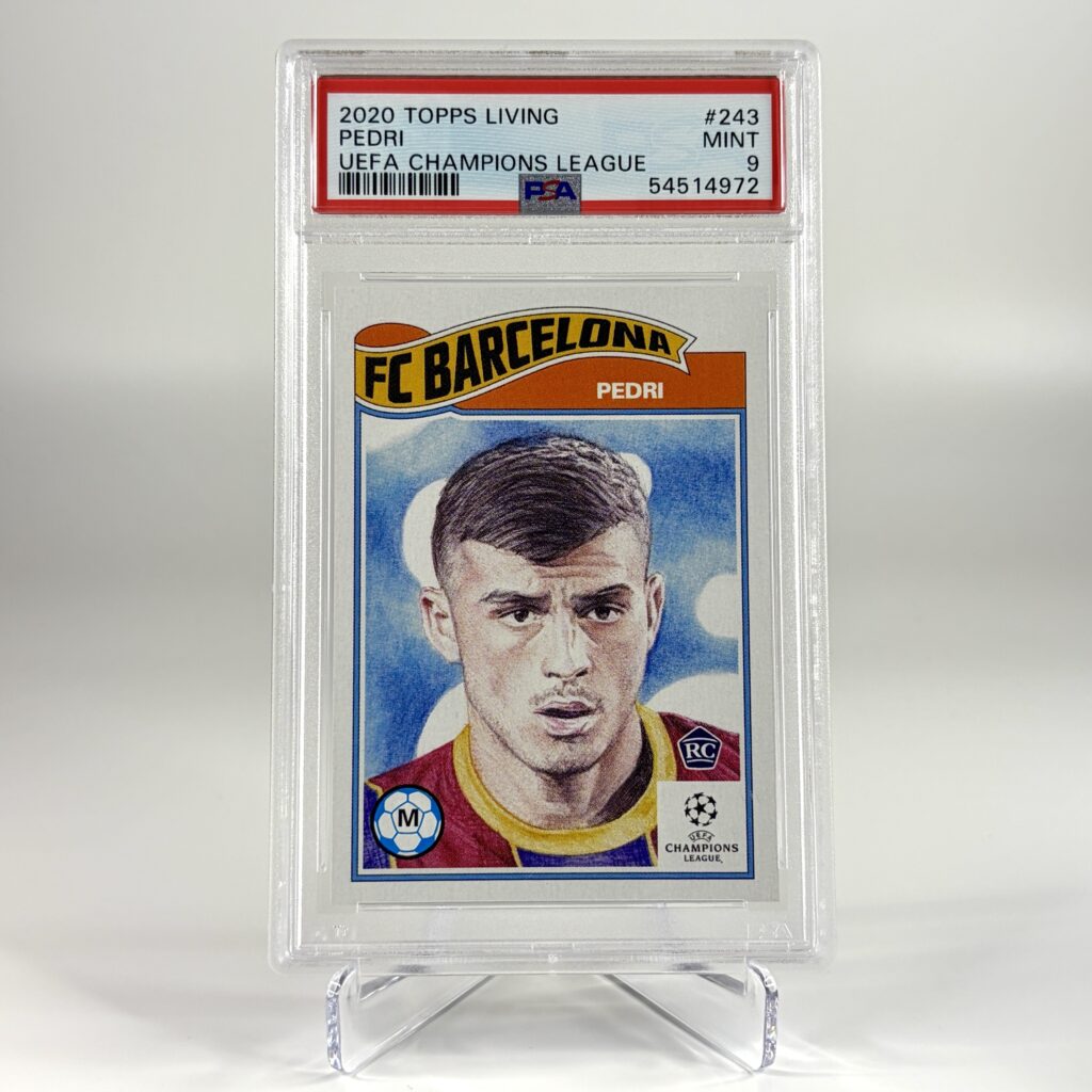 2020 Topps Living Set - Pedri #243 PSA 9