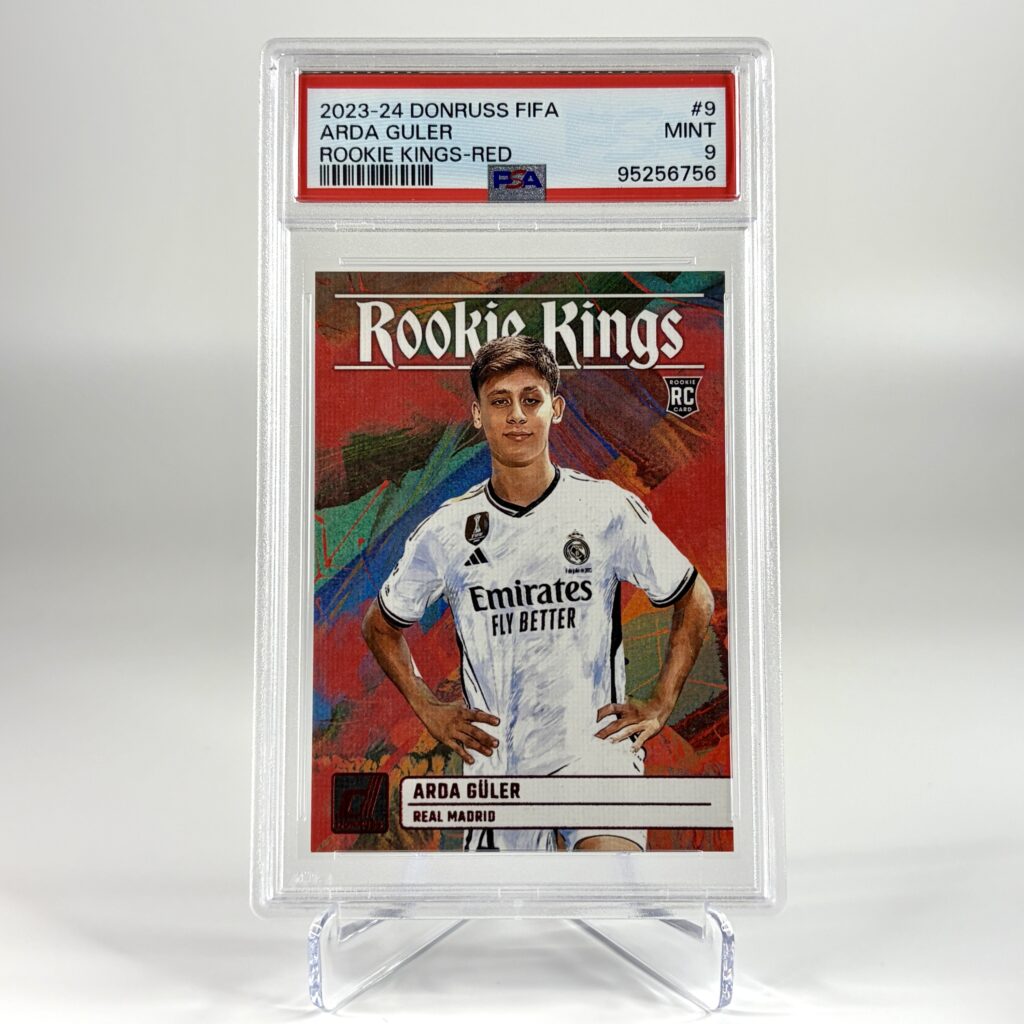 2023-24 Panini Donruss - Rookie Kings (RED) - Arda Güler PSA 9