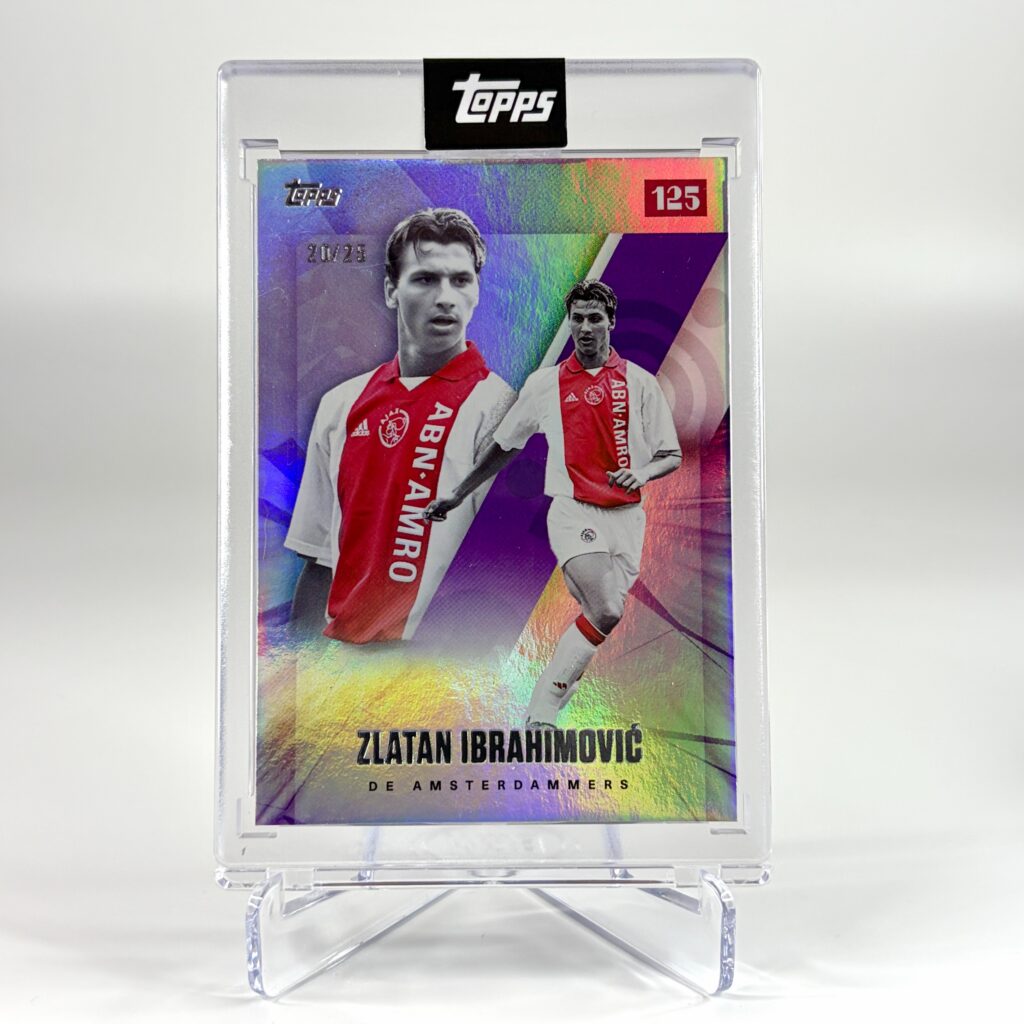 2025 Topps Ajax 125th Anniversary - De Amsterdammers - Zlatan Ibrahimović /25