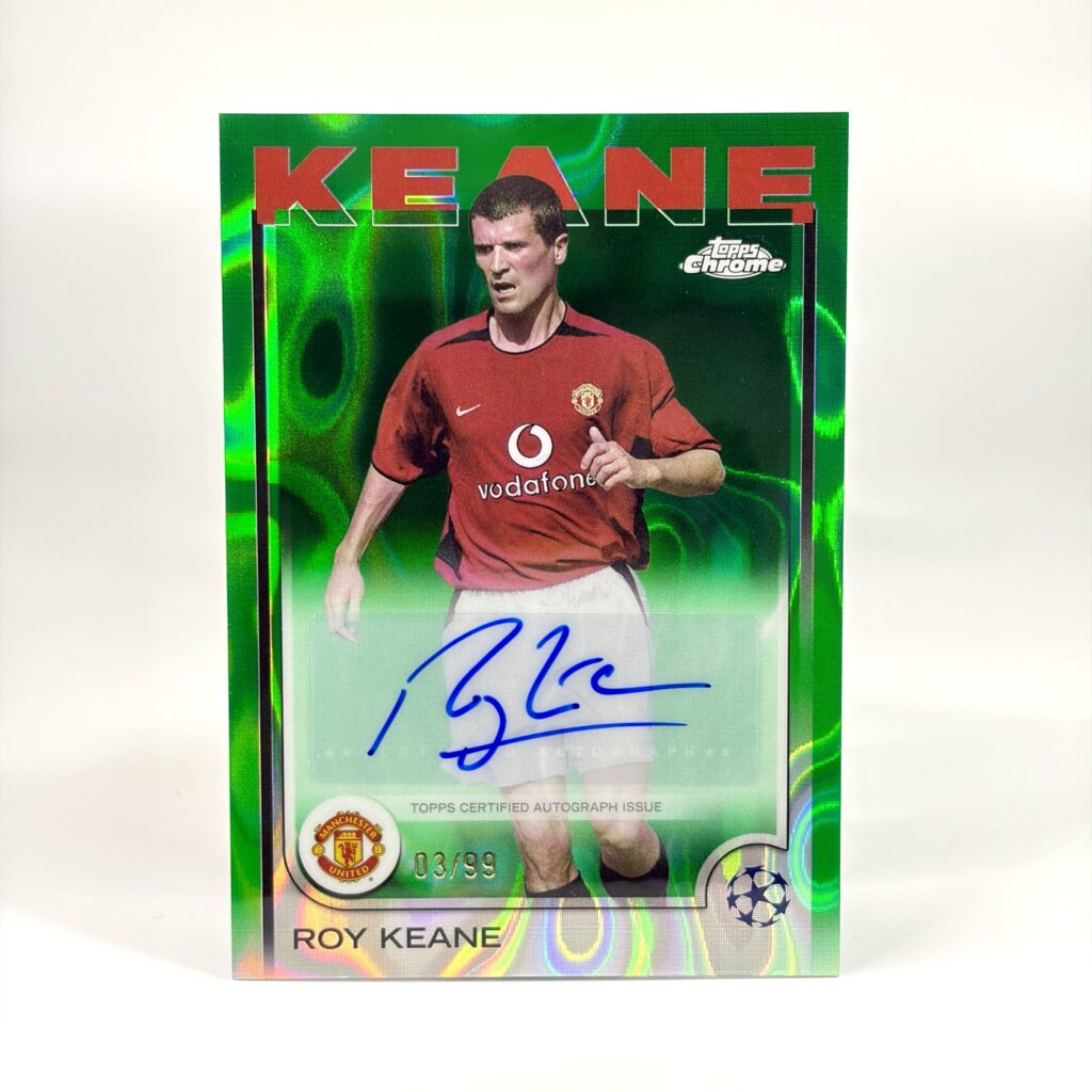 2024-25 Topps Chrome UCC - Roy Keane Autograf /99
