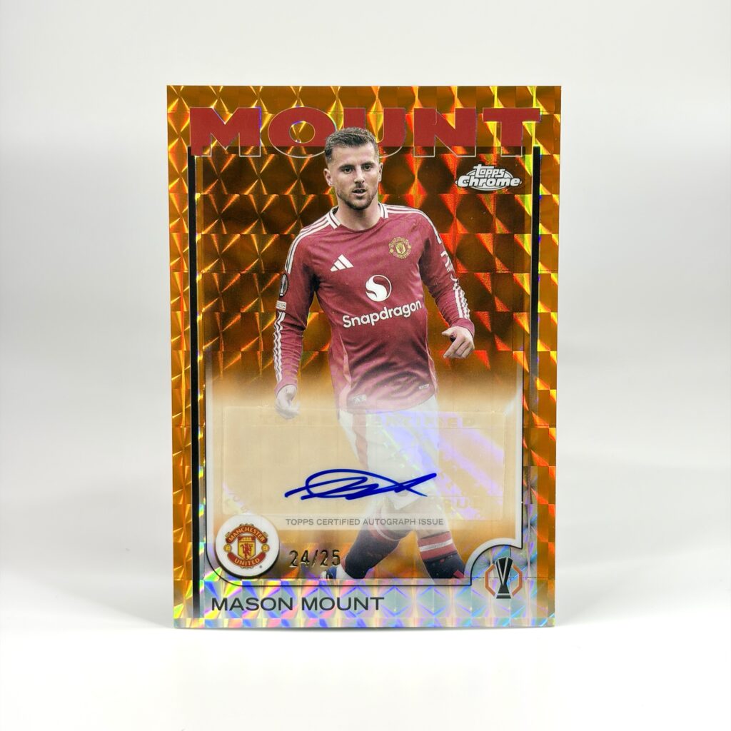 2024-25 Topps Chrome UCC - Mason Mount Autograf /25