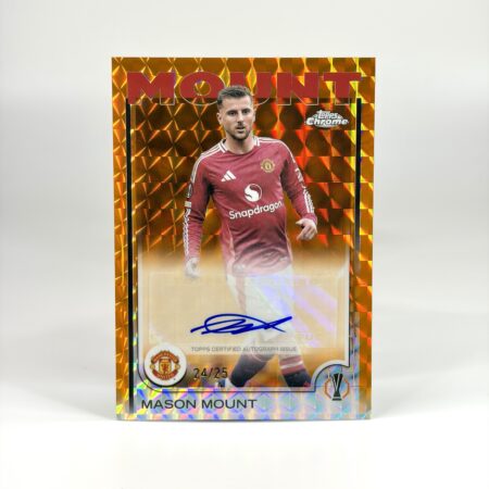 2024-25 Topps Chrome UCC - Mason Mount Autograf /25