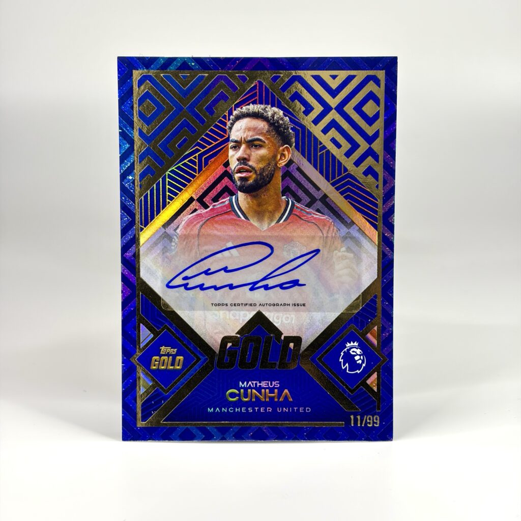 2025-26 Topps Gold - Matheus Cunha Autograf /99