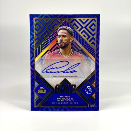 2025-26 Topps Gold - Matheus Cunha Autograf /99