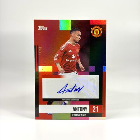 2024-25 Topps Team Set Manchester United - Antony Autograf /99
