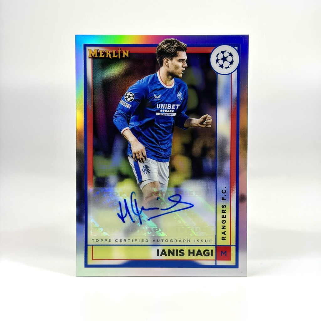 2022-23 Topps Merlin UCC - Ianis Hagi Autograf