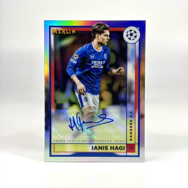 2022-23 Topps Merlin UCC - Ianis Hagi Autograf
