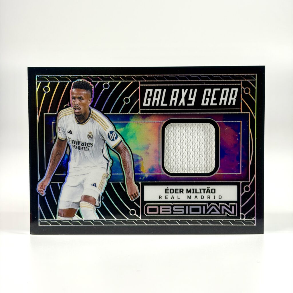 2023-24 Panini Obsidian - Galaxy Gear - Éder Militão Relic /199