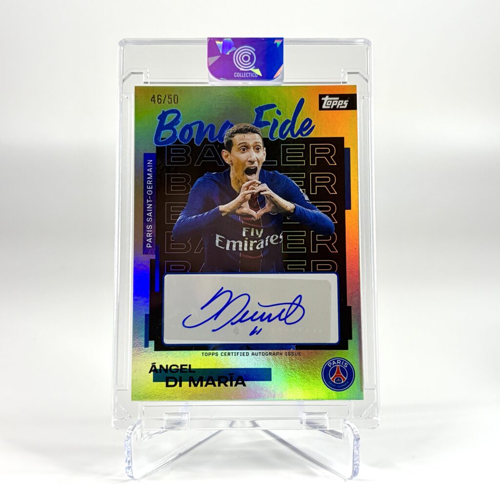 2025-26 Topps Team Set PSG - Ángel Di María Autograf /50