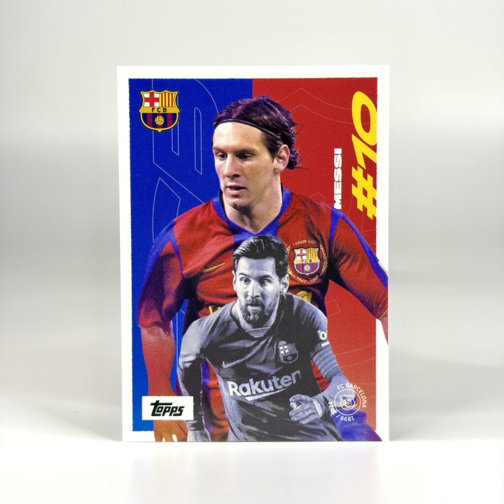 2024-25 Topps Team Set FC Barcelona - First Goal - Lionel Messi