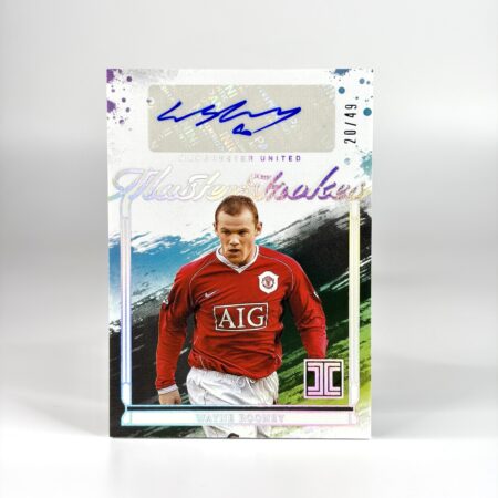 2024-25 Panini Impeccable - Masterstrokes - Wayne Rooney Autograf /49