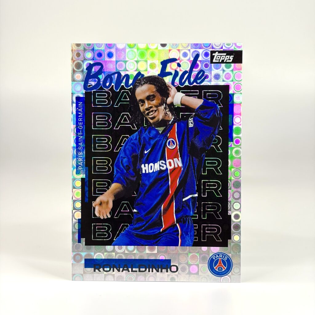 2025-26 Topps Team Set PSG - Bona Fide Baller (Halo) - Ronaldinho