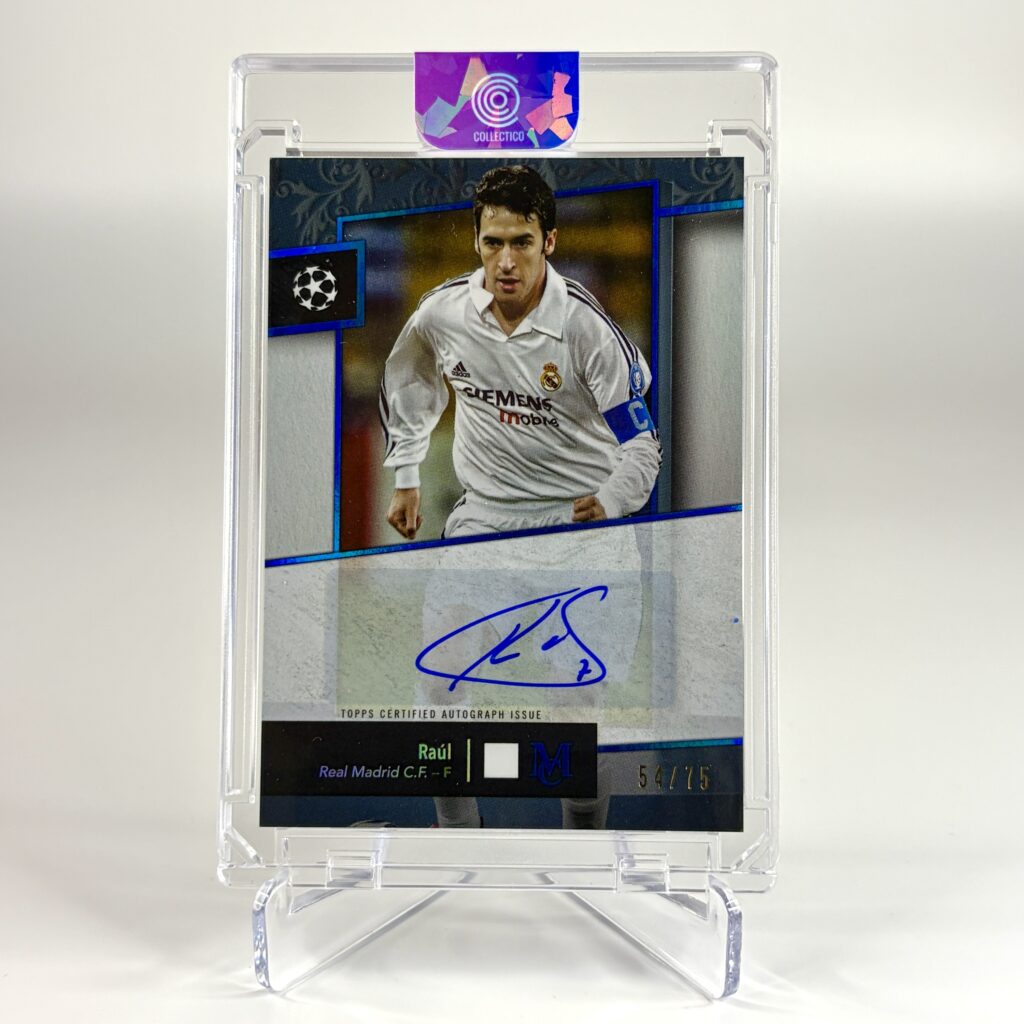 2024-25 Topps Museum Collection - Raúl Autograf /75