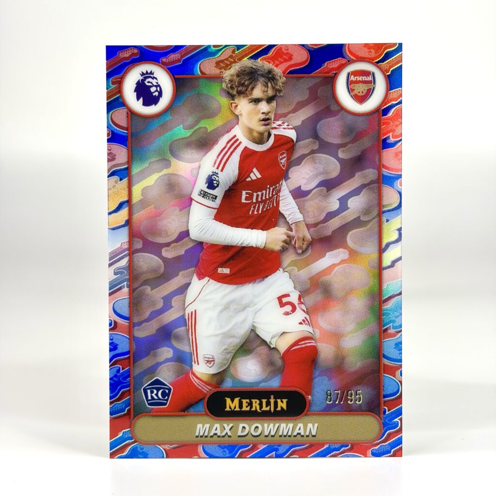 2025-26 Topps Merlin Premier League - Battle of BritPop - Max Dowman /95