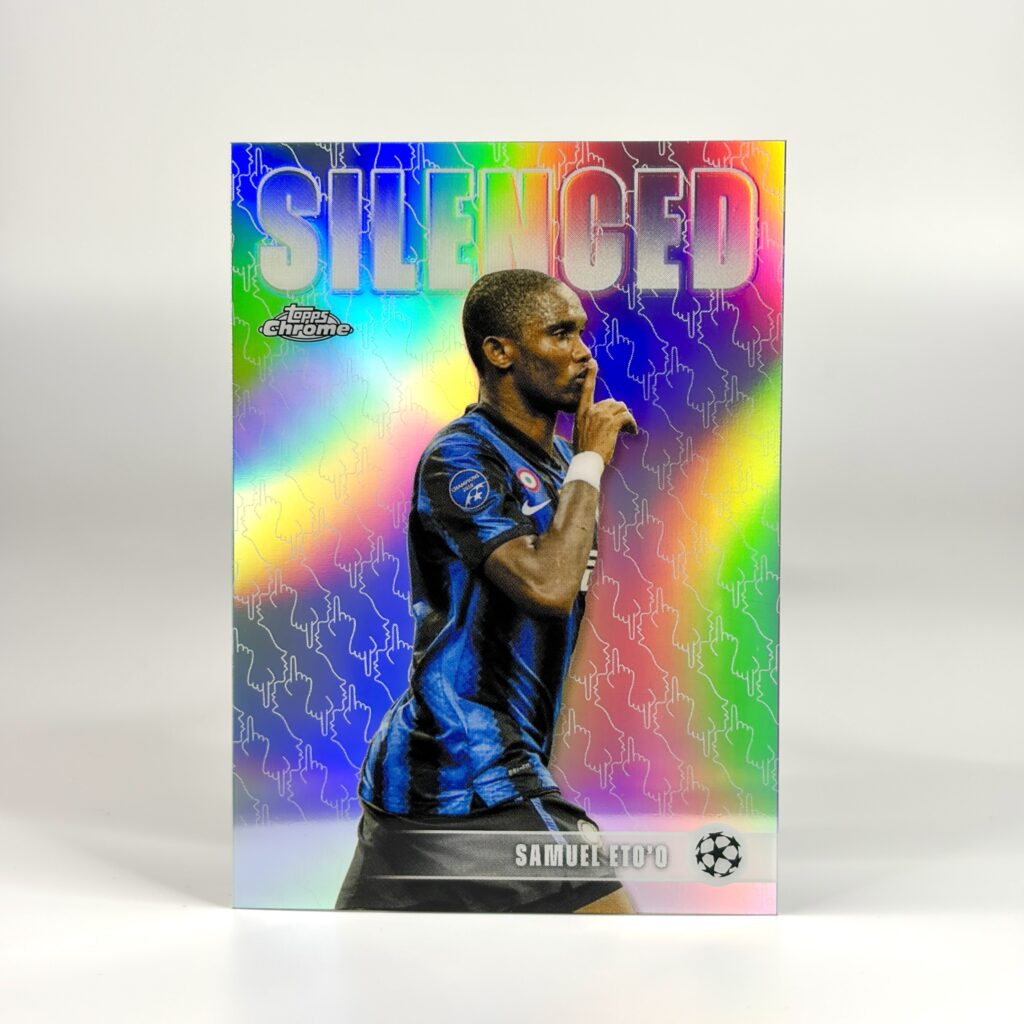 2025-26 Topps Chrome UCC - Silenced - Samuel Eto'o