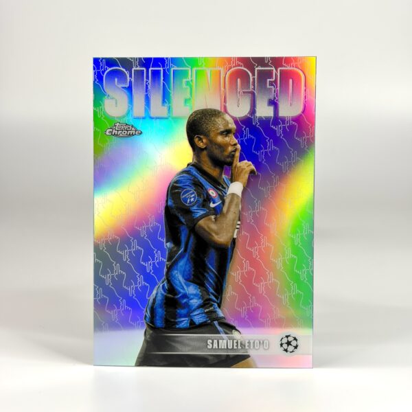 2025-26 Topps Chrome UCC - Silenced - Samuel Eto'o