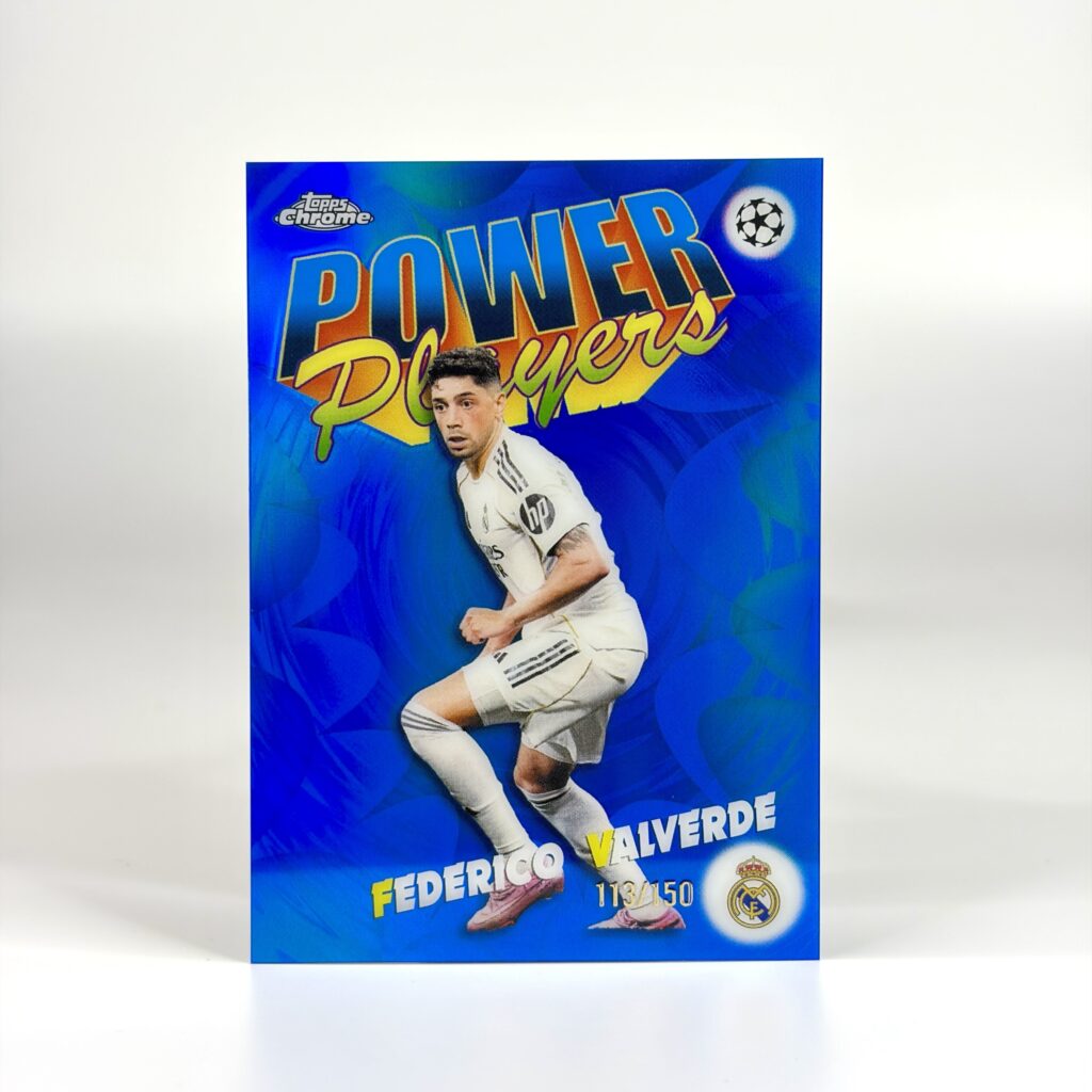 2025-26 Topps Chrome UCC - Power Players - Federico Valverde /150