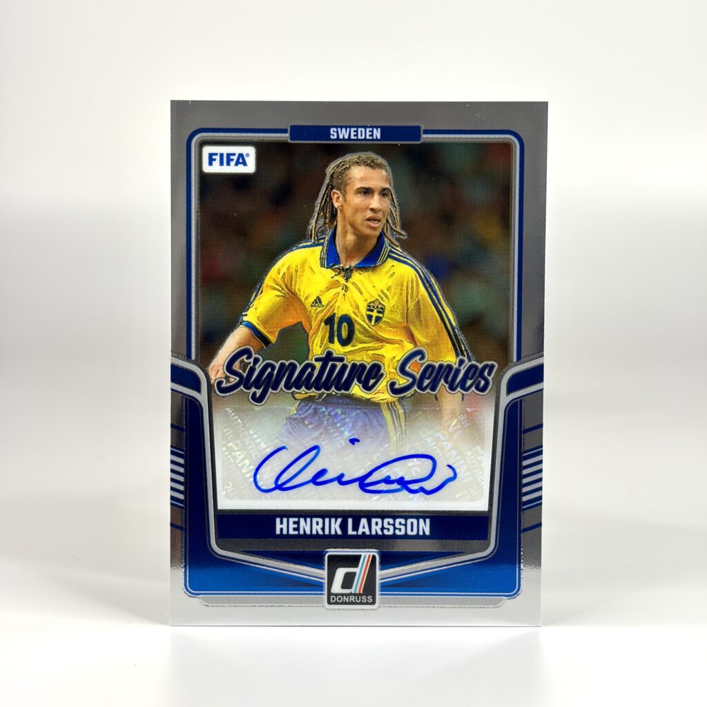 2024-25 Panini Donruss - Henrik Larsson Autograf