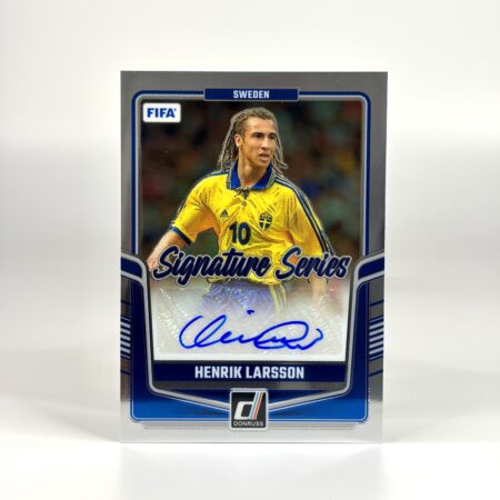 2024-25 Panini Donruss - Henrik Larsson Autograf