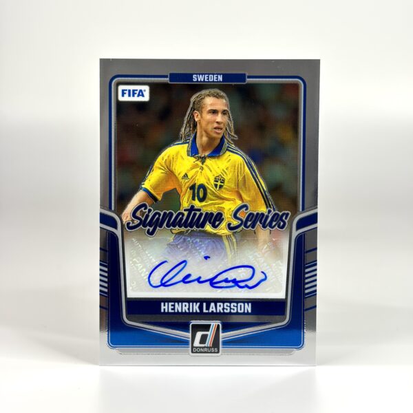 2024-25 Panini Donruss - Henrik Larsson Autograf