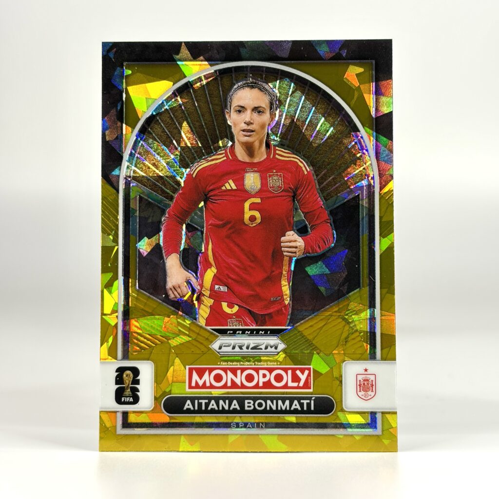 2026 Panini Prizm Monopoly FIFA W/C - Gold Cracked Ice - Aitana Bonmatí