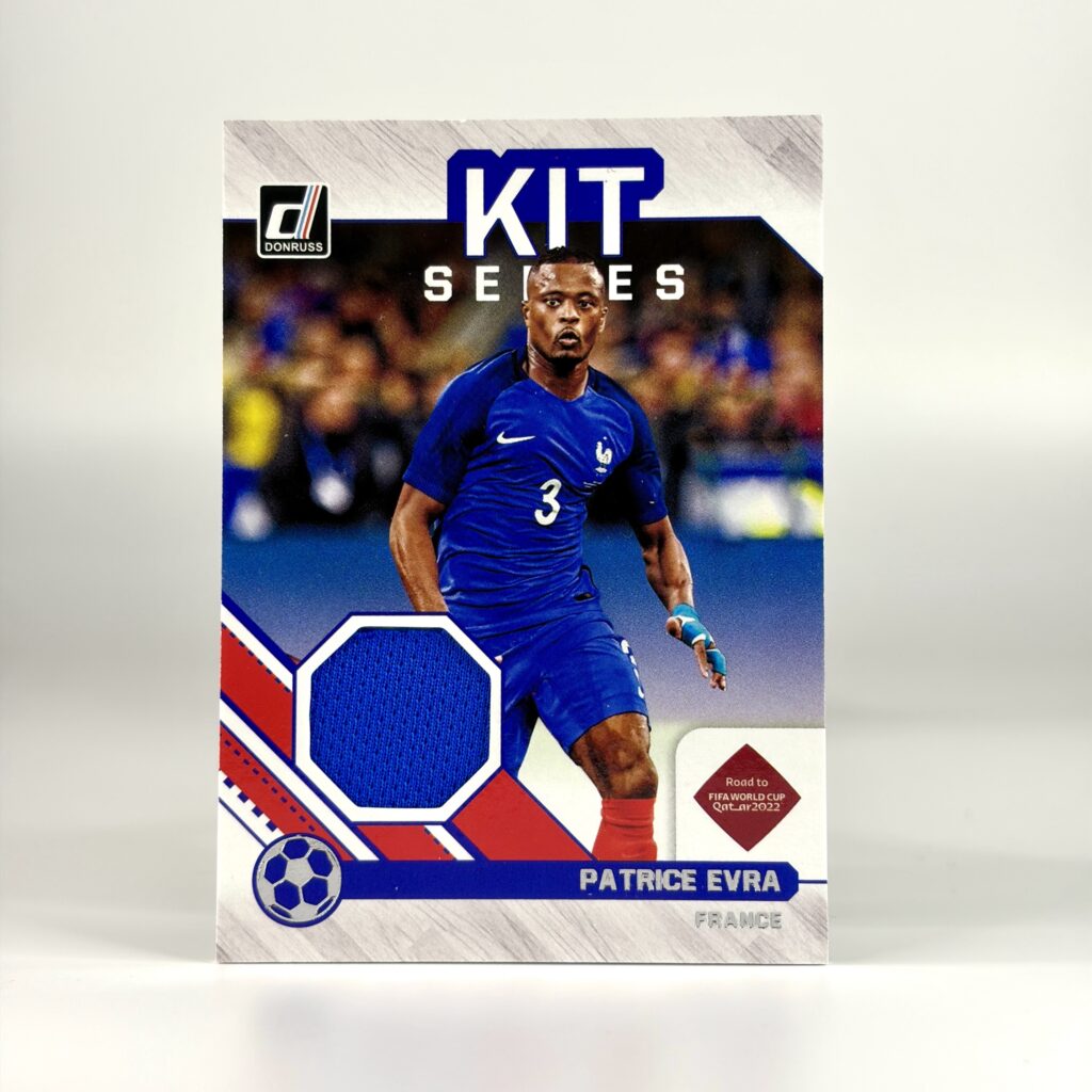 2021-22 Panini Donruss - Kit Series - Patrice Evra Relic