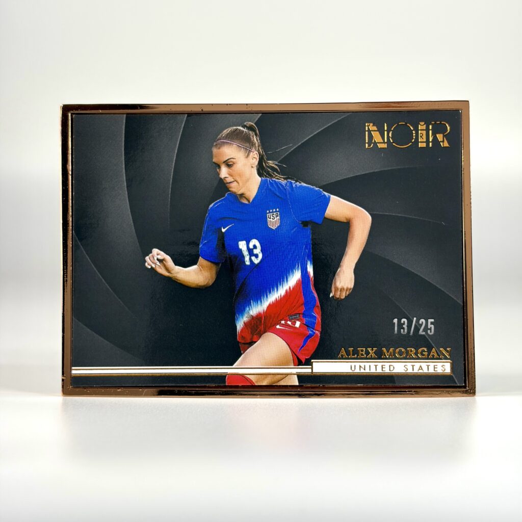 2024-25 Panini Noir - Bronze Frame - Alex Morgan /25