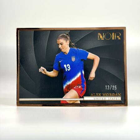 2024-25 Panini Noir - Bronze Frame - Alex Morgan /25