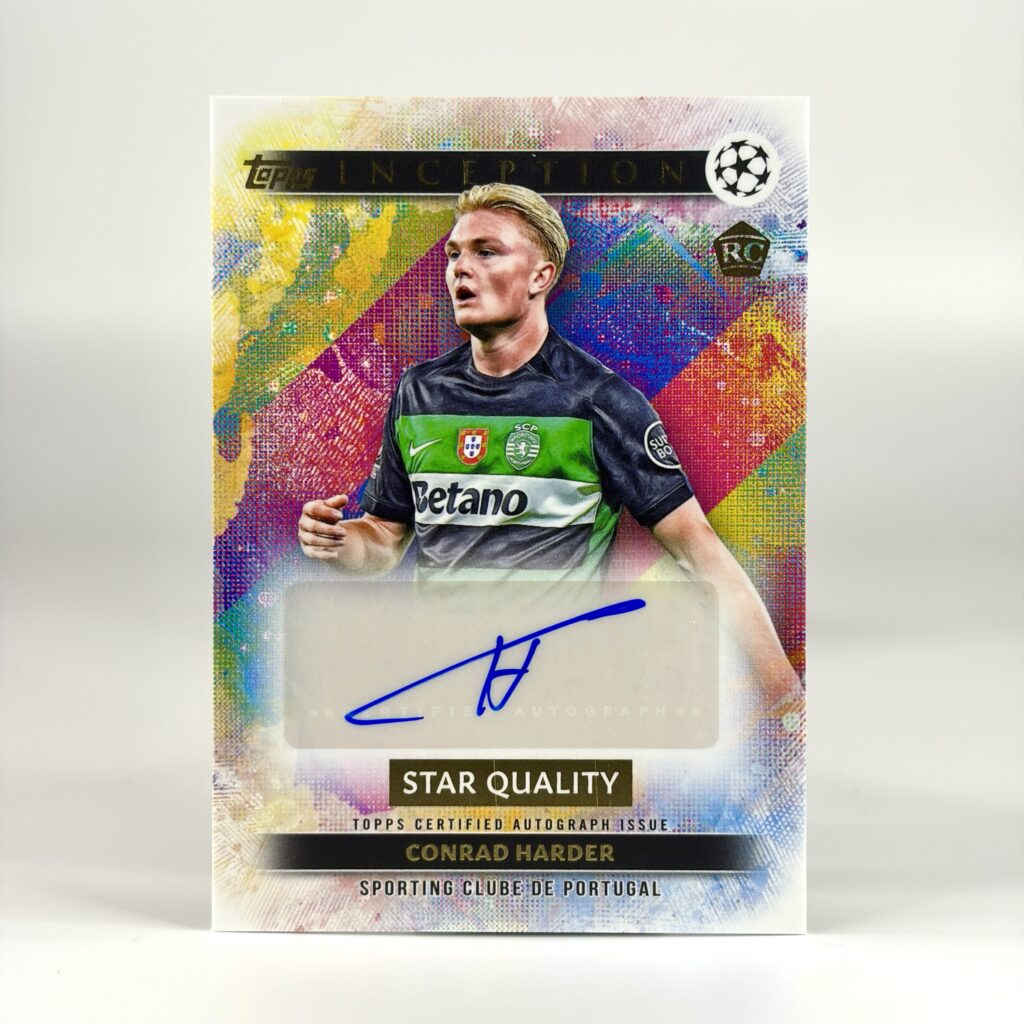 2024-25 Topps Inception UCC - Conrad Harder Autograf